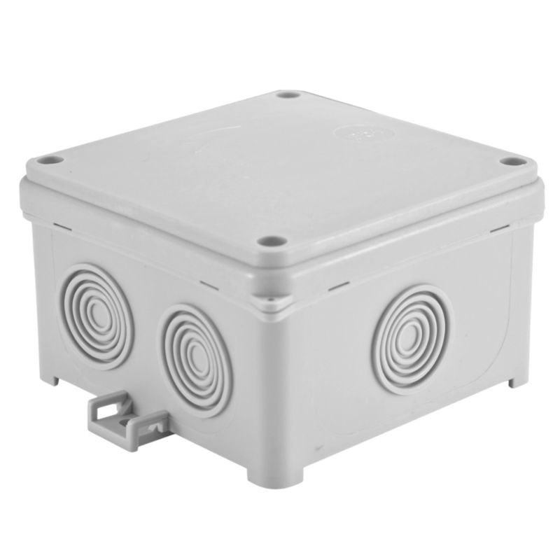 Puszka Natynkowa Simet N90x90F IP54 Szara 1 Szt