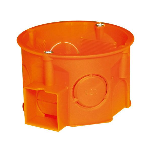 Puszka podtynkowa 60mm pomarańczowa 1 szt.