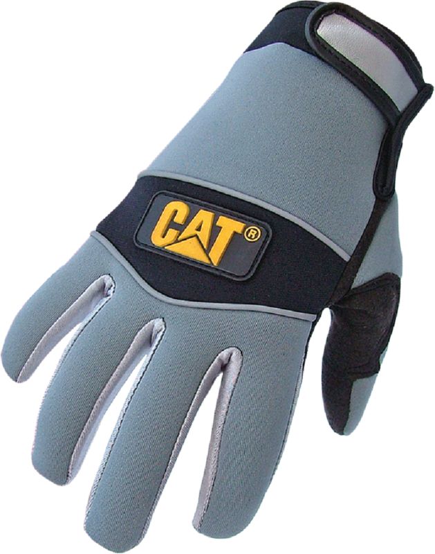Rękawice robocze Caterpillar M skórzane z neoprenem 1 par.