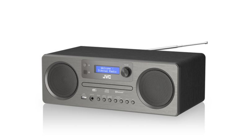 Radio JVC All In One RD-E861B-DAB Szary 1szt.