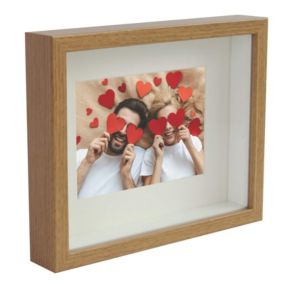 Ramka 3D box BD art głęboka 21x30 Bukiet A4 z passe-partout dębowa 1 szt.