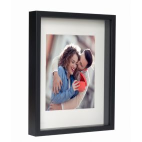 Ramka 3D box BD art głęboka 28x35 cm z passe-partout czarna 1 szt.