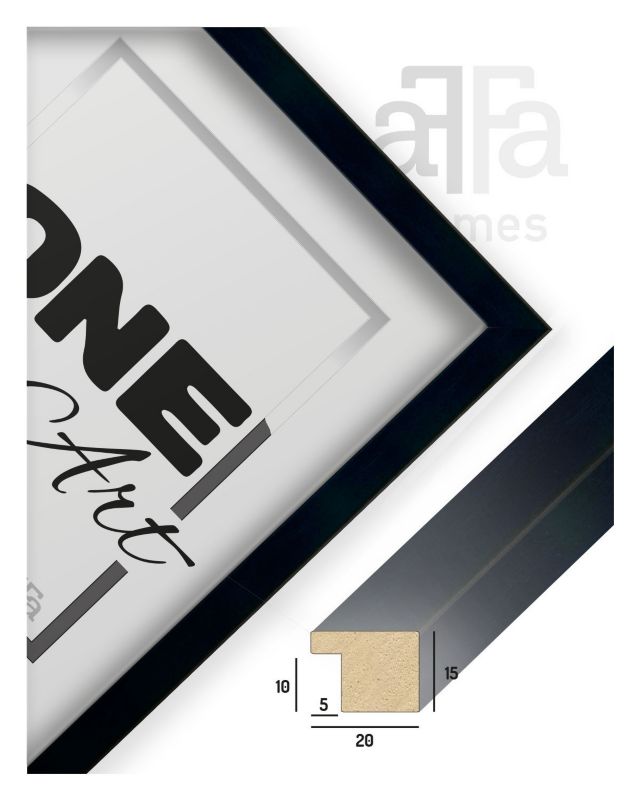 Ramka A3 na zdjęcia Hekla 29,7x42 MDF dyplom czarny 1szt.