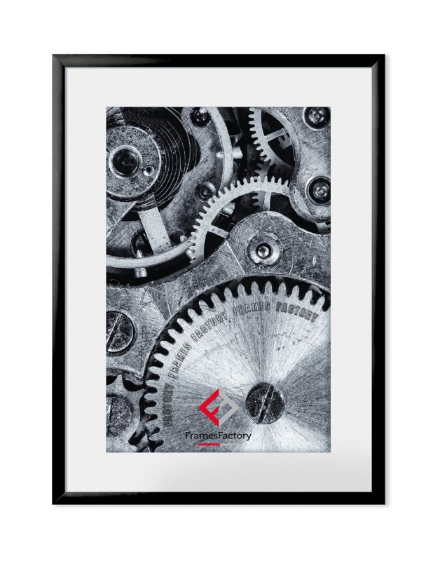 Ramka aluminiowa Frames Factory czarna 29.7x42 1szt.