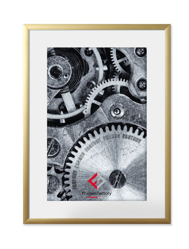 Ramka aluminiowa na zdjęcie Frames Factory 60x80 złoty 1szt.