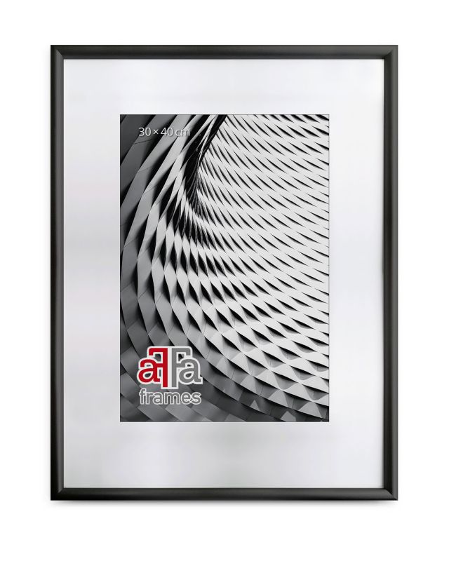 Ramka drewniana na zdjęcia One Art Finger 40x60 cm czarny 1 szt.