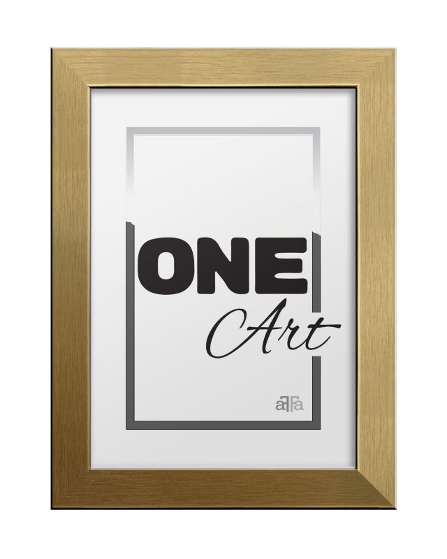 Ramka MDF Hekla 21x30 ramki  dyplom foto złoty 1szt.