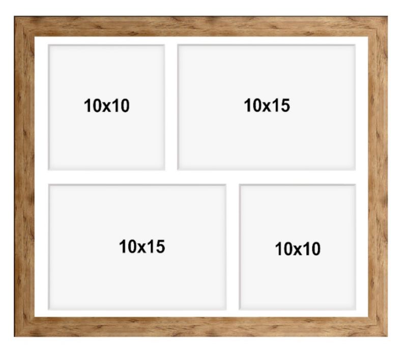 Ramka MDF Hekla 24x30x4 ramki  dyplom foto naturalny 1szt.