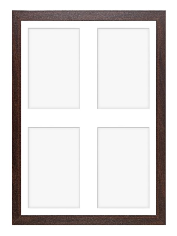 Ramka na 4 zdjęcia Hekla 30x40x4 galeria brązowy 1szt.