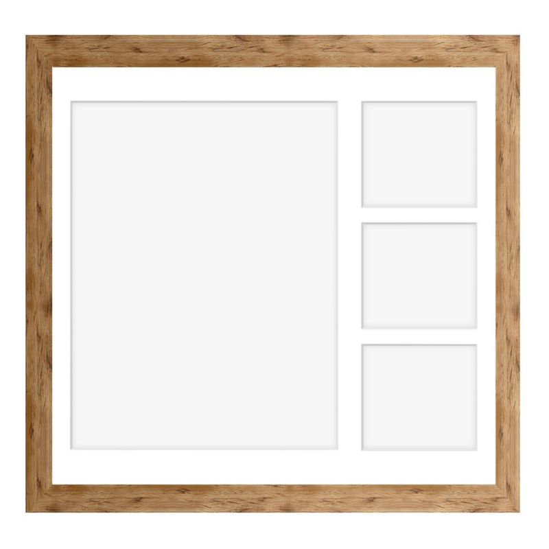 Ramka na 4 zdjęcia Hekla 40x40x4 MDF galeria naturalny 1szt.