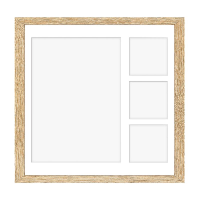Ramka na 4 zdjęcia Hekla 40x40x4 MDF galeria sonoma jasna 1szt.