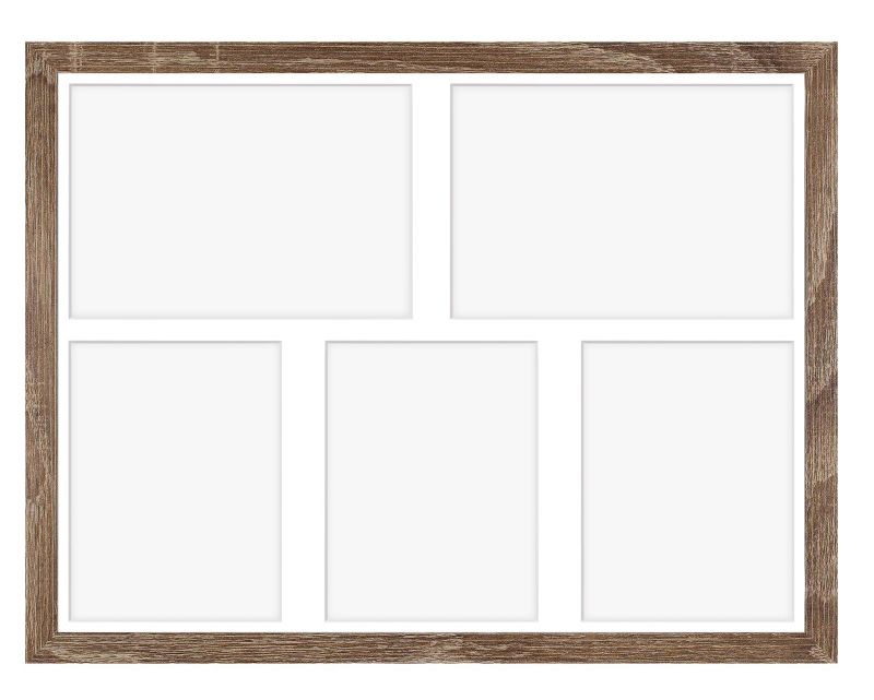 Ramka na 5 zdjęć Hekla 40x50x5 MDF galeria zdjęć sonoma truflowav