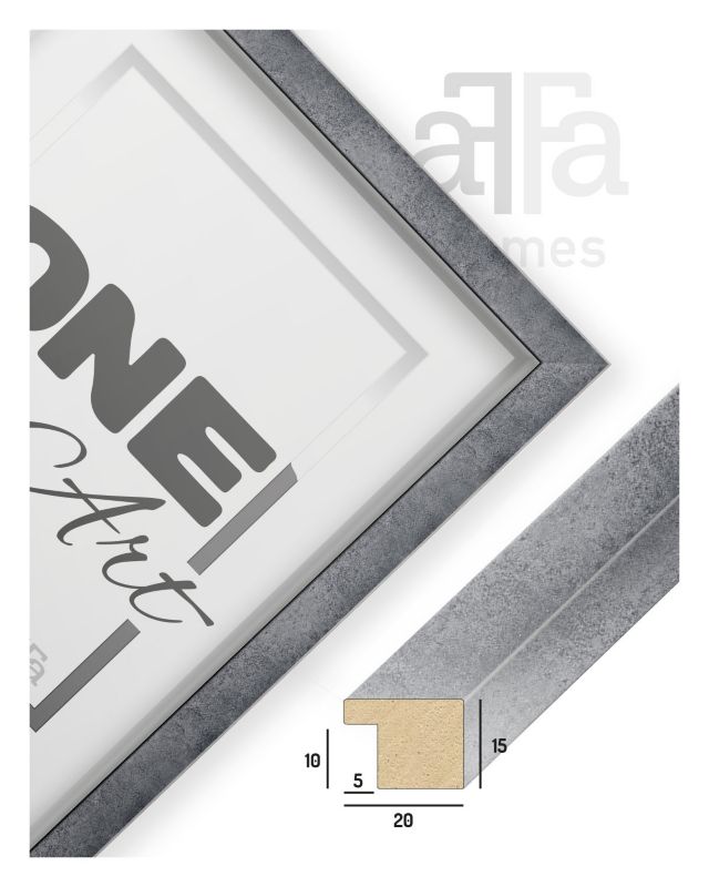 Ramka na zdjęcia B1 Hekla 70x100 MDF plakat beton 1szt.