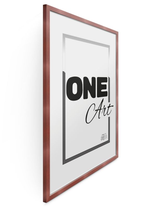 Ramka na zdjęcia B1 Hekla 70x100 MDF plakat różowe złoto 1szt.