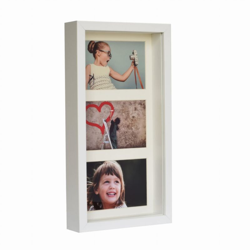 Ramka na zdjęcia BD art 3D głęboka 10x15 biała 1 szt.