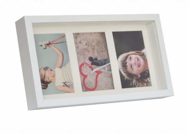 Ramka na zdjęcia BD art 3D głęboka 10x15 biała 1 szt.