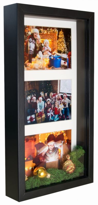 Ramka na zdjęcia BD art 3D głęboka 18x35cm czarna 1 szt.