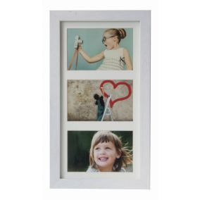 Ramka na zdjęcia BD art Galeria 10x15 retro MDF/plexiglas biała 1 szt.