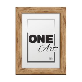 Ramka na zdjęcia Hekla 10x15 foto MDF A6 naturalny stojąca 1szt.