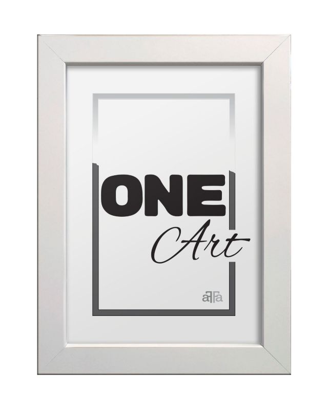 Ramka na zdjęcia Hekla 18x24 foto MDF nóżka biały 1szt.