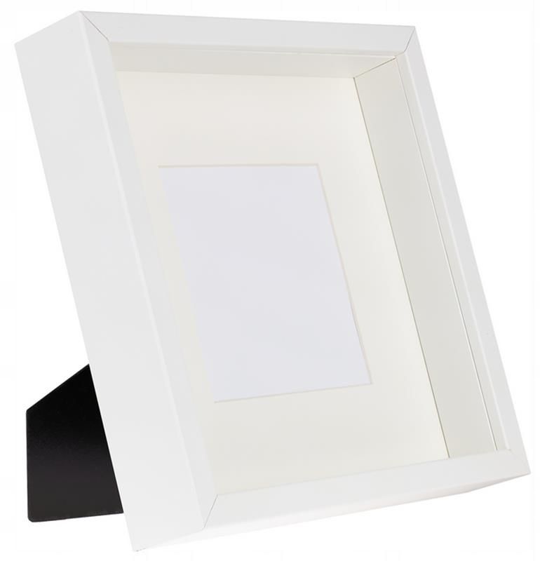 Ramka na zdjęcia Matkam BOX 3D 23x23 cm biały 1 szt.