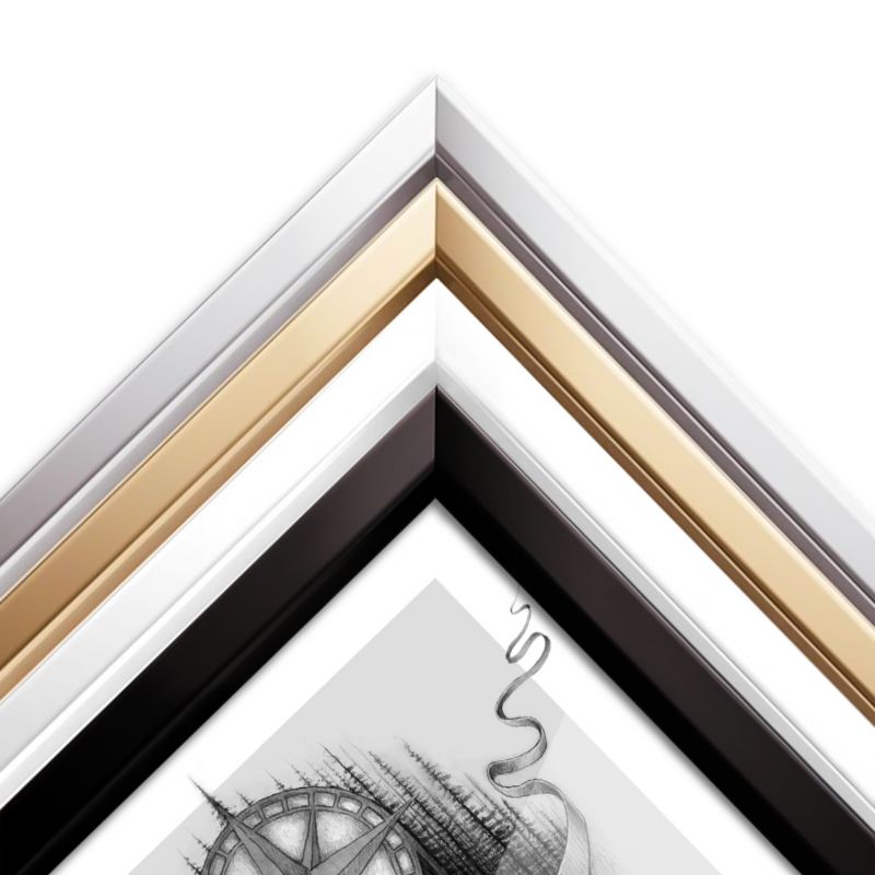 Ramka na zdjęcia Tulup 40x60 Złota 1 szt.