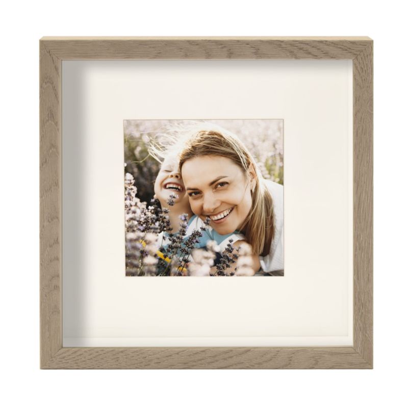 Ramka na zdjęcie 3D BD art Box Dąb Sonoma Głęboka 23x23 cm Truflowy 1 szt.