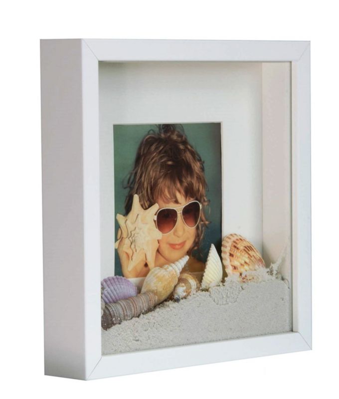 Ramka na zdjęcie BD art 3D Box 23x23 cm głęboka biała 1 szt.