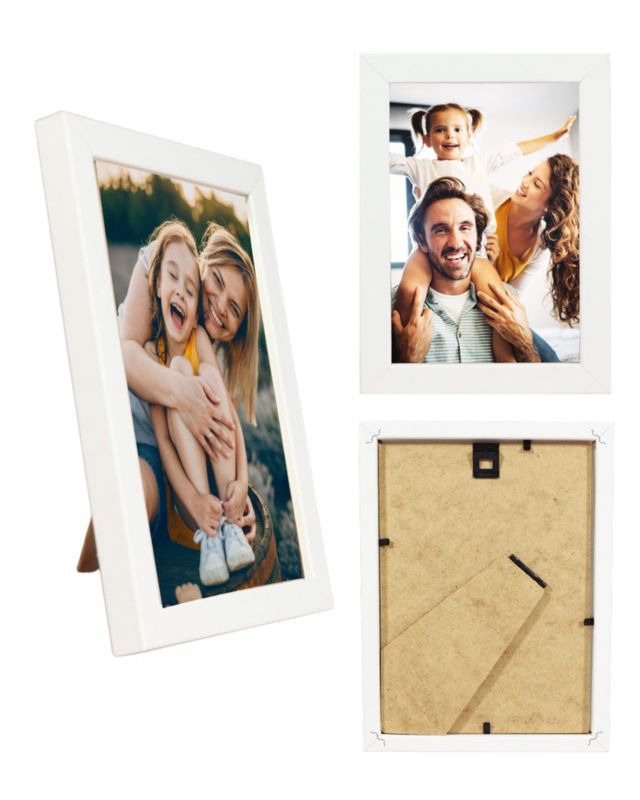 Ramka na zdjęcie BD art Basic 10x15 cm biała MDF 1 szt.