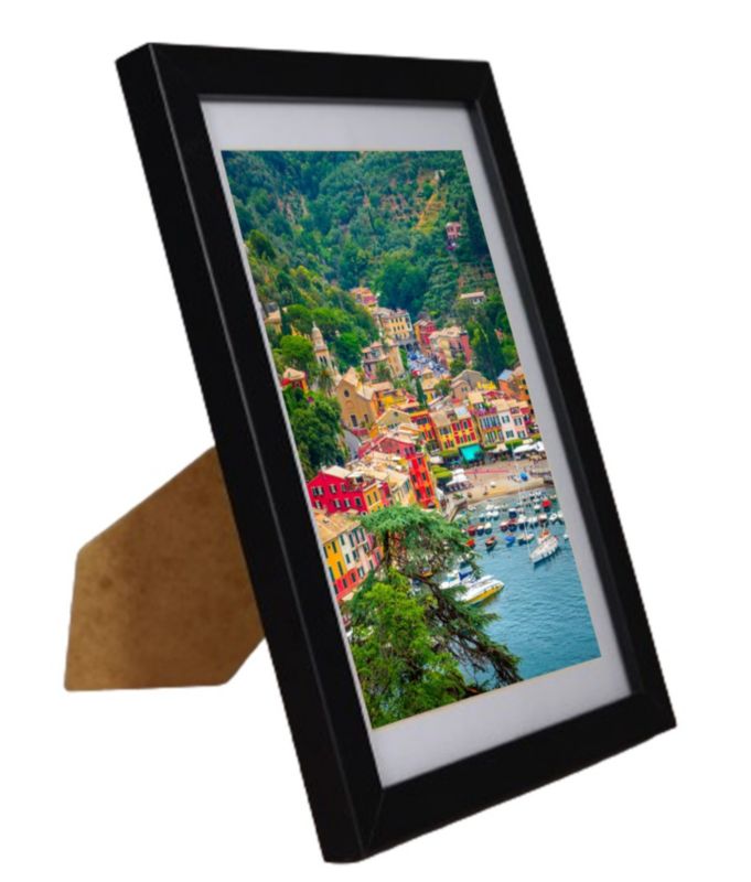 Ramka na zdjęcie BD art Basic 15x21 z passe-partout 13x18 cm czarna 1 szt.