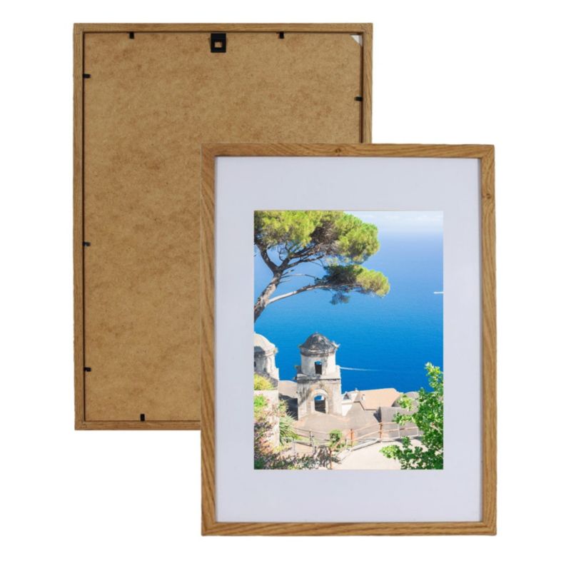 Ramka na zdjęcie BD art Basic 29,7x42 A3 dębowa MDF plexiglas brązowa 1 szt.