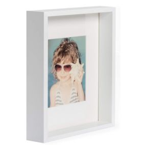 Ramka na zdjęcie BD art Box głęboka 21x30 cm z Passe-partout biała 1 szt.