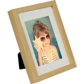 Ramka na zdjęcie BD art Dębowa 13x18 cm klasyczna stojąca/wisząca brązowa 1 szt.