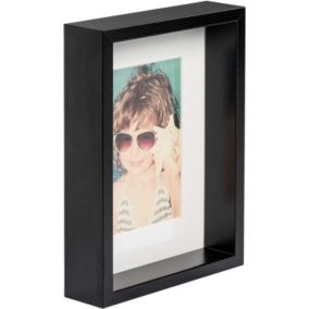Ramka na zdjęcie BD art głęboka 15x21 A5 passe-partout 10x15 czarna  1 szt.