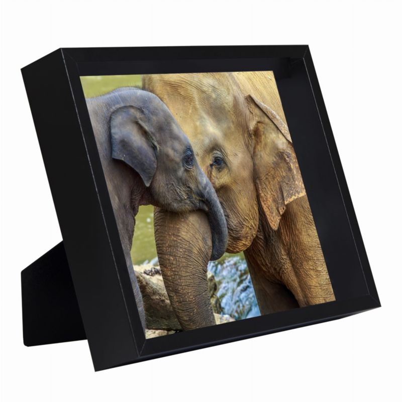 Ramka na zdjęcie BD art głęboka 20x25 Passe-partout 13x18 czarna 1 szt.