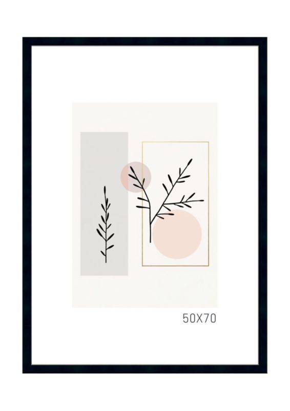 Ramka na zdjęcie MDF BASIC 70x100 cm czarny 1 szt.