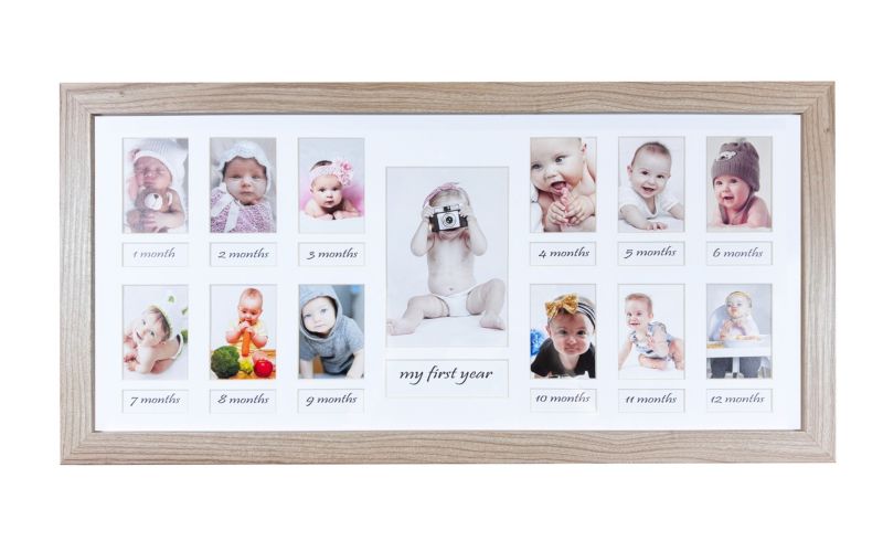 Ramka na zdjęcia Baby 23 x 50 cm dąb riva