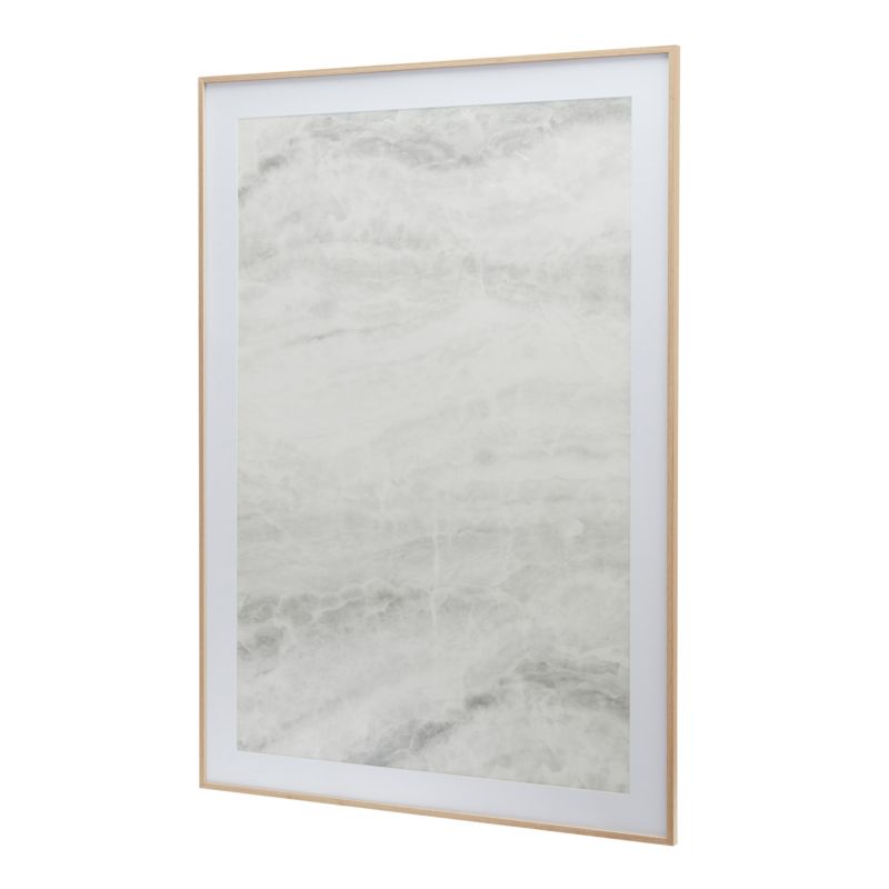 Ramka na zdjęcia GoodHome Banggi 70 x 100 cm aluminium efekt drewna