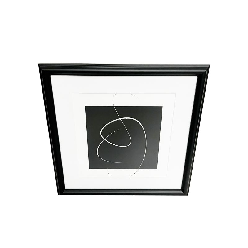 Ramka na zdjęcia GoodHome Blanton 40 x 40 cm czarna