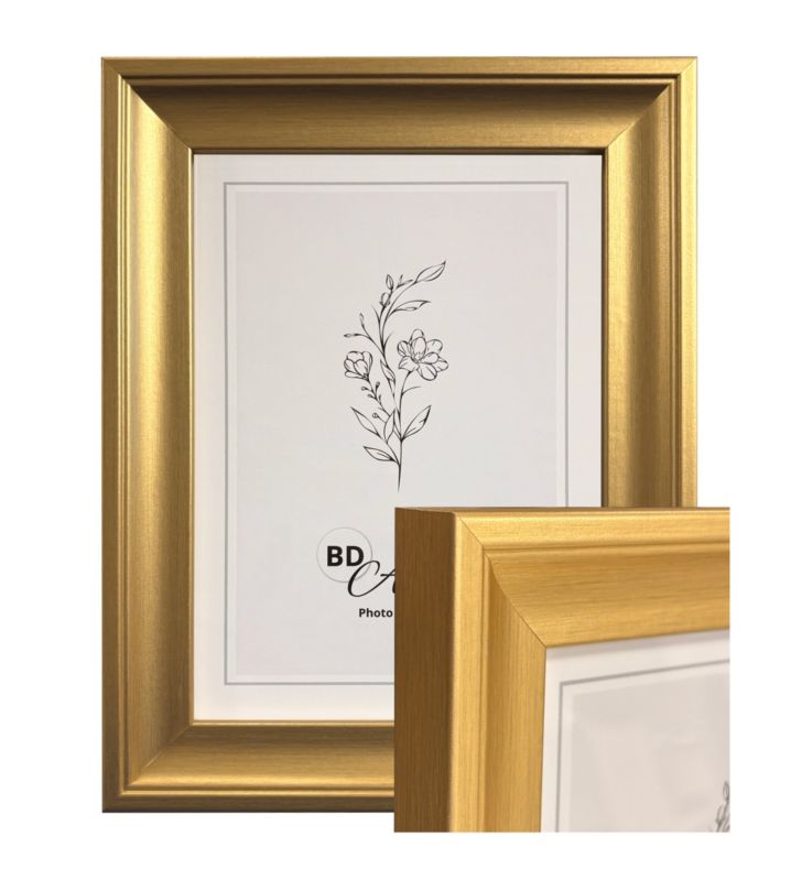 Ramka na zdjęcia Premium 15 x 21 cm złota