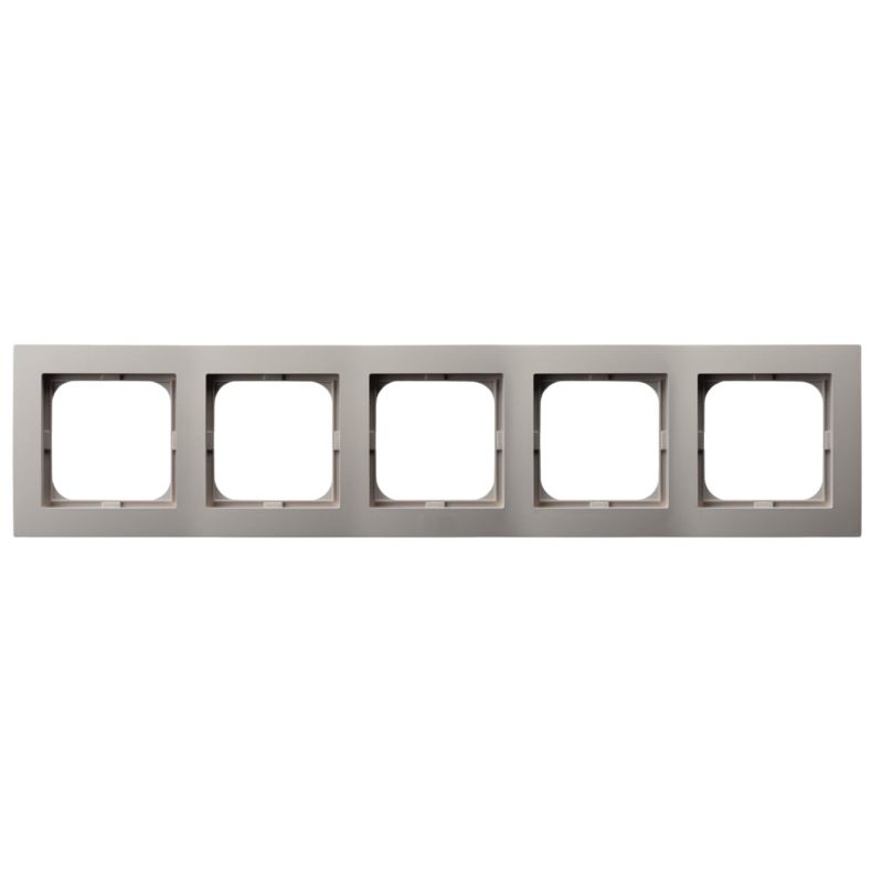 Ramka Pięciokrotna 5X Ospel As Kolor Kaszmir Matowy 368X84X10Mm R-5G/82 1szt.