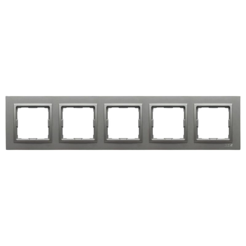 Ramka Pięciokrotna Kos Vena Kolor Aluminium 1 szt.