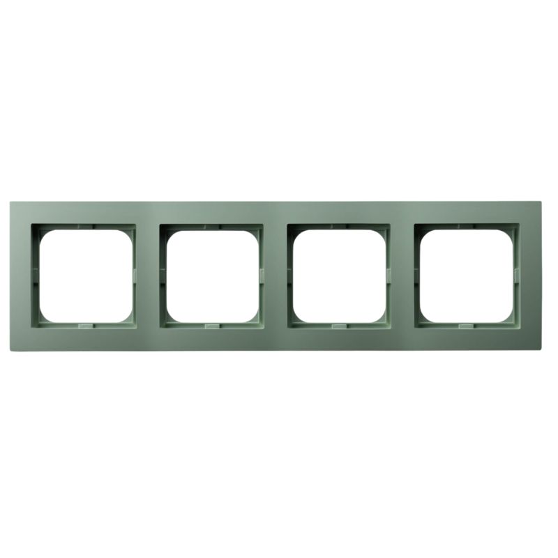 Ramka Poczwórna 4X Ospel As Kolor Zielony Matowy 297X84X10Mm R-4G/84 1szt.