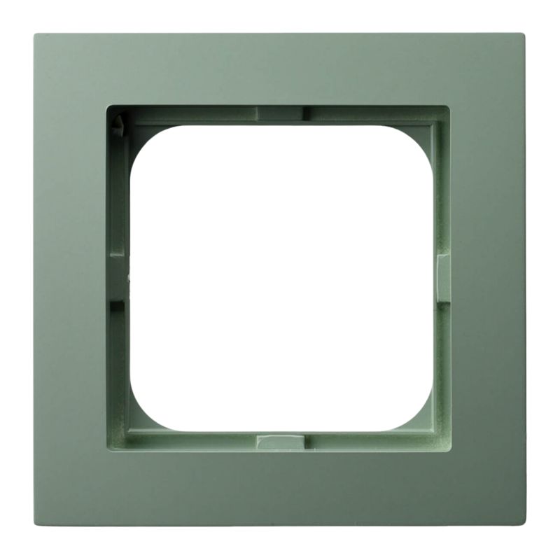 Ramka Pojedyńcza 1X Ospel As Kolor Zielony Matowy 84X84X10Mm R-1G/84 1szt.