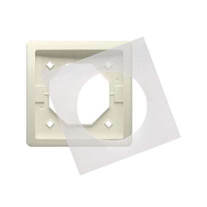 Ramka pojedyncza Kontakt-Simon Basic IP44 beżowa 1 szt.