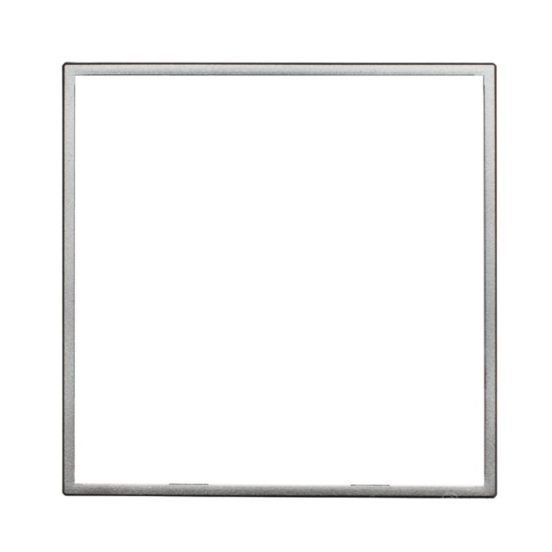 Ramka Pojedyncza Kos Dante 4541200 Inox Zewnętrzna Dekoracyjna 1 szt.