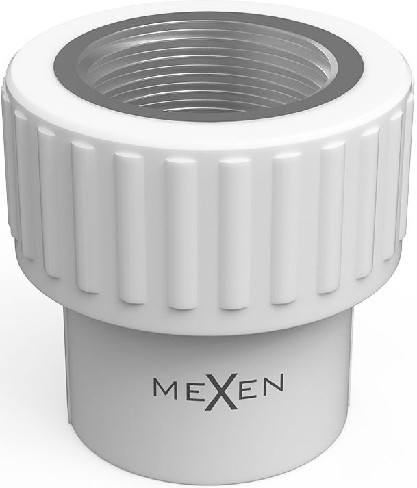 Redukcja zgrzewana Mexen PP-R do rur 20 mm x 1/2" GW szara 1 szt.