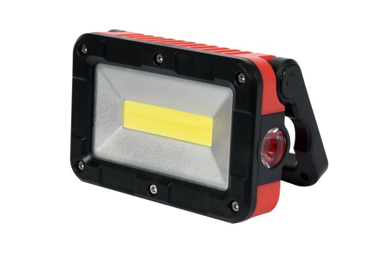 Reflektor przenośny + latarka zestaw akumulatorowy halogen YATO LED 300lm 1 szt.