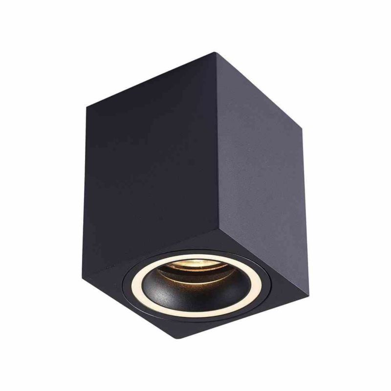 Reflektor spot Eko-Light Bima czarny  1 x GU10 x 40W IP20 wym: 8 x 8 cm - 1 szt.