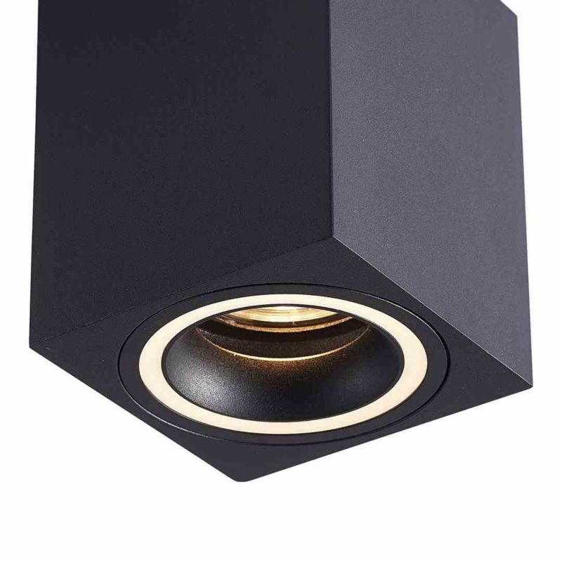 Reflektor spot Eko-Light Bima czarny  1 x GU10 x 40W IP20 wym: 8 x 8 cm - 1 szt.